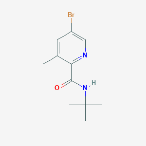 5-Bromo-N-(tert-butyl)-3-methylpicolinamide - 156072-91-2