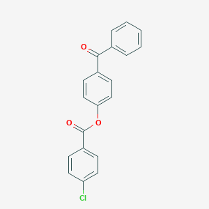 4-Benzoylphenyl 4-chlorobenzoate - 