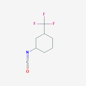 1-Isocyanato-3-(trifluoromethyl)cyclohexane - 58665-72-8