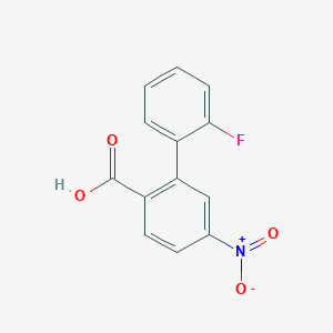 2-(2-Fluorophenyl)-4-nitrobenzoic acid - 1214364-83-6