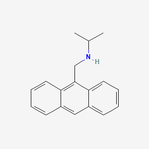[(Anthracen-9-yl)methyl](propan-2-yl)amine - 444576-95-8