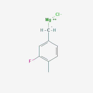 3-Fluoro-4-methylbenzylmagnesium chloride 0.25 M in Diethyl Ether - 1187165-47-4