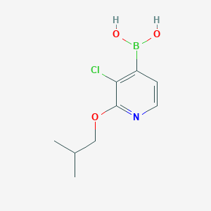 3-Chloro-2-isobutoxypyridine-4-boronic acid - 2096339-80-7