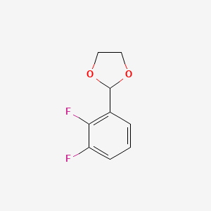 2-(2,3-Difluorophenyl)[1,3]dioxolane - 773101-60-3