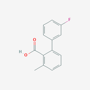 2-(3-Fluorophenyl)-6-methylbenzoic acid - 1214323-12-2