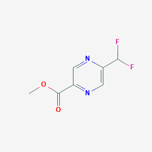Methyl 5-(difluoromethyl)pyrazine-2-carboxylate - 2112654-87-0