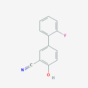 2-Cyano-4-(2-fluorophenyl)phenol - 1214385-63-3