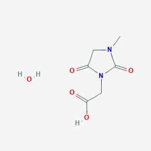 (3-Methyl-2,5-dioxo-1-imidazolidinyl)acetic acid hydrate - 1609406-93-0