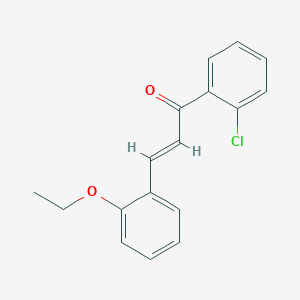 (2E)-1-(2-Chlorophenyl)-3-(2-ethoxyphenyl)prop-2-en-1-one - 1354941-60-8