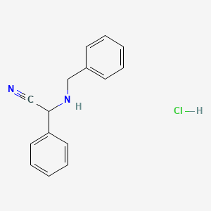 2-(Benzylamino)-2-phenylacetonitrile hydrochloride - 4918-06-3