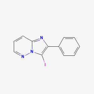 3-Iodo-2-phenylimidazo[1,2-b]pyridazine - 1426142-79-1