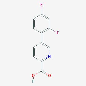 5-(2,4-Difluorophenyl)picolinic acid - 1261920-41-5