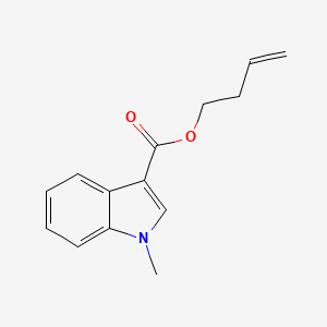 1-Methyl-1H-indole-3-carboxylic acid but-3-enyl ester - 1033692-99-7