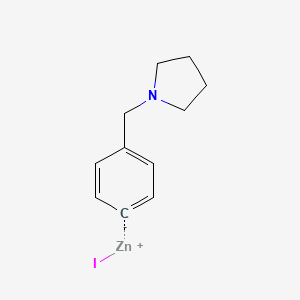4-[(1-Pyrrolidino)methyl]phenylzinc iodide 0.5 M in Tetrahydrofuran - 1142274-84-7