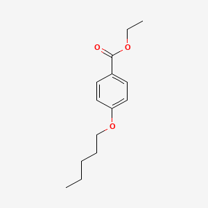 4-pentyloxy-benzoic acid ethyl ester - 177715-63-8