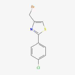 4-Bromomethyl-2-(4-chlorophenyl)thiazole - 835346-86-6