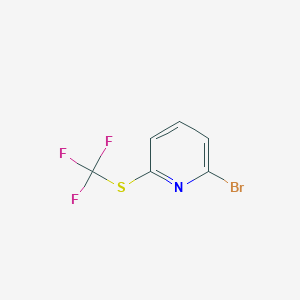2-Bromo-6-(trifluoromethylthio)pyridine - 1204234-28-5
