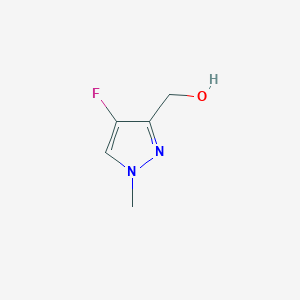 (4-Fluoro-1-methyl-1H-pyrazol-3-yl)methanol - 1628350-49-1