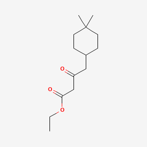 4-(4,4-Dimethyl-cyclohexyl)-3-oxo-butyric acid ethyl ester - 1414958-05-6