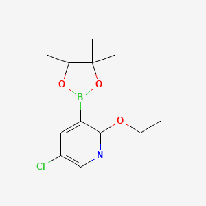 5-CHLORO-2-ETHOXY-3-(4,4,5,5-TETRAMETHYL-1,3,2-DIOXABOROLAN-2-YL)PYRIDINE - 2121511-53-1