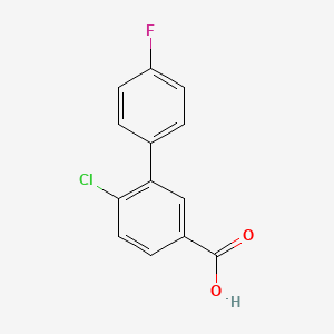 4-Chloro-3-(4-fluorophenyl)benzoic acid - 1181566-97-1