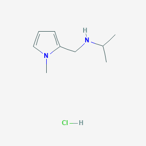 [(1-Methyl-1H-pyrrol-2-yl)methyl](propan-2-yl)amine hydrochloride - 1240568-74-4
