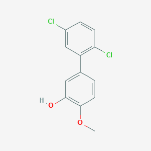 5-(2,5-Dichlorophenyl)-2-methoxyphenol - 1261922-59-1
