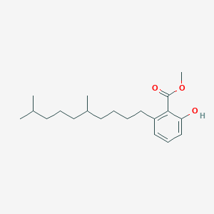 2-(5,9-Dimethyl-decyl)-6-hydroxy-benzoic acid methyl ester - 1171921-46-2