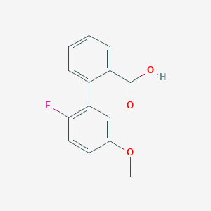 2-(2-Fluoro-5-methoxyphenyl)benzoic acid - 1261982-96-0