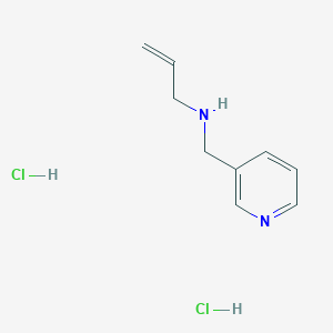 (prop-2-en-1-yl)[(pyridin-3-yl)methyl]amine dihydrochloride - 1240572-00-2