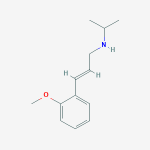 [(2E)-3-(2-Methoxyphenyl)prop-2-en-1-yl](propan-2-yl)amine - 100617-46-7