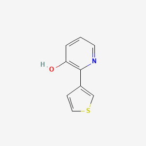 3-Hydroxy-2-(thiophen-3-YL)pyridine - 1261908-99-9
