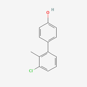 4-(3-Chloro-2-methylphenyl)phenol - 1181320-98-8