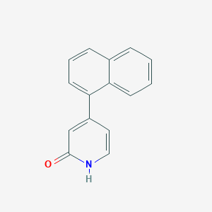 4-(Naphthalen-1-yl)pyridin-2-ol - 1261889-16-0