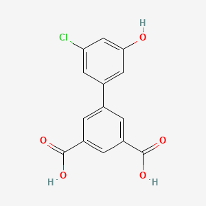 3-Chloro-5-(3,5-dicarboxyphenyl)phenol - 1261897-35-1
