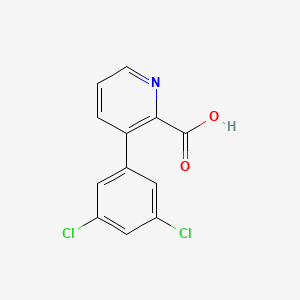 3-(3,5-Dichlorophenyl)picolinic acid - 1261929-23-0