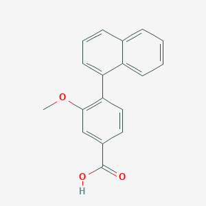 3-Methoxy-4-(naphthalen-1-yl)benzoic acid - 1261964-61-7