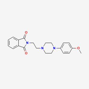 2-(2-(4-(4-Methoxyphenyl)piperazin-1-yl)ethyl)isoindoline-1,3-dione - 117046-73-8
