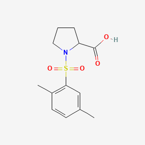 1-((2,5-Dimethylphenyl)sulfonyl)proline - 1104519-76-7