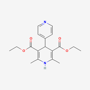 3,5-diethyl 2,6-dimethyl-1,4-dihydro-[4,4'-bipyridine]-3,5-dicarboxylate - 21197-70-6