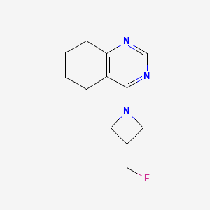 4-[3-(fluoromethyl)azetidin-1-yl]-5,6,7,8-tetrahydroquinazoline - 2034514-39-9