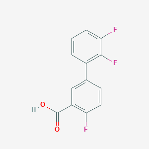 5-(2,3-Difluorophenyl)-2-fluorobenzoic acid - 1261883-02-6