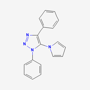 1,4-diphenyl-5-(1H-pyrrol-1-yl)-1H-1,2,3-triazole - 2548989-45-1