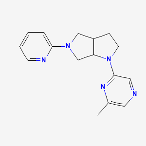 2-methyl-6-[5-(pyridin-2-yl)-octahydropyrrolo[3,4-b]pyrrol-1-yl]pyrazine - 2548977-14-4