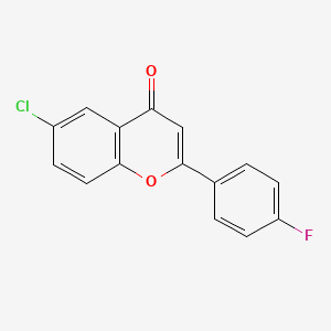 6-chloro-2-(4-fluorophenyl)-4H-chromen-4-one - 213894-75-8