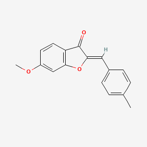 (Z)-6-methoxy-2-(4-methylbenzylidene)benzofuran-3(2H)-one - 1622397-51-6