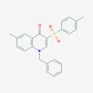 1-benzyl-6-methyl-3-(4-methylbenzenesulfonyl)-1,4-dihydroquinolin-4-one - 2549056-47-3