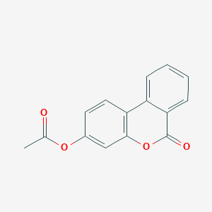 6-oxo-6H-benzo[c]chromen-3-yl acetate - 