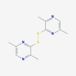 3-[(3,6-dimethylpyrazin-2-yl)disulfanyl]-2,5-dimethylpyrazine - 2640946-30-9