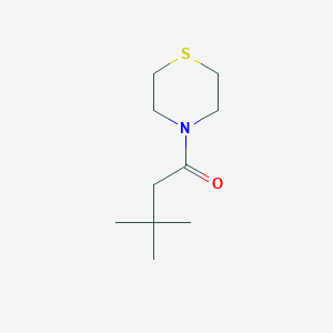 3,3-dimethyl-1-(thiomorpholin-4-yl)butan-1-one - 1304038-53-6